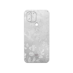 MAHOOT Silver-Wildflower Cover Sticker for Xiaomi Redmi A1 Plus