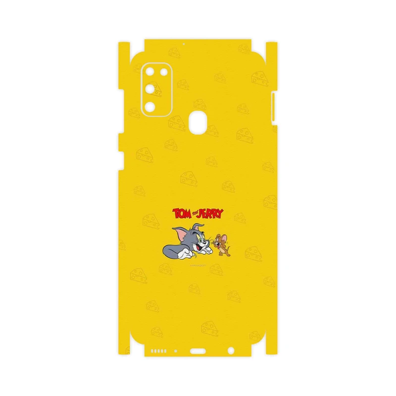 برچسب پوششی ماهوت مدل Tom and Jerry-FullSkin مناسب برای گوشی موبایل سامسونگ Galaxy M21