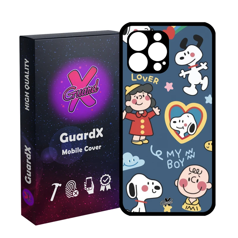 کاور گارد ایکس طرح نقاشی مدل Glass10640 مناسب برای گوشی موبایل اپل iPhone 12 Pro
