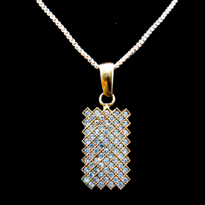 نیم ست نقره زنانه کد AV053-1