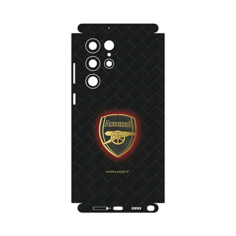 برچسب پوششی ماهوت مدل Arsenal-FullSkin مناسب برای گوشی موبایل سامسونگ Galaxy S22 Ultra 5G