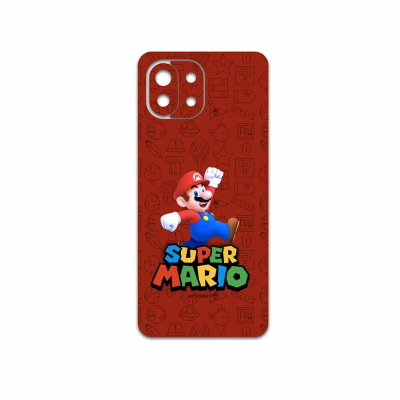 برچسب پوششی ماهوت مدل Super-Mario-Game مناسب برای گوشی موبایل شیائومی 11 Lite 5G NE