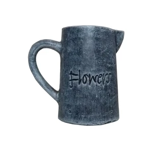 گلدان سفالی طرح Flowers