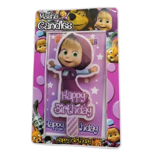 شمع تولد طرح ماشا