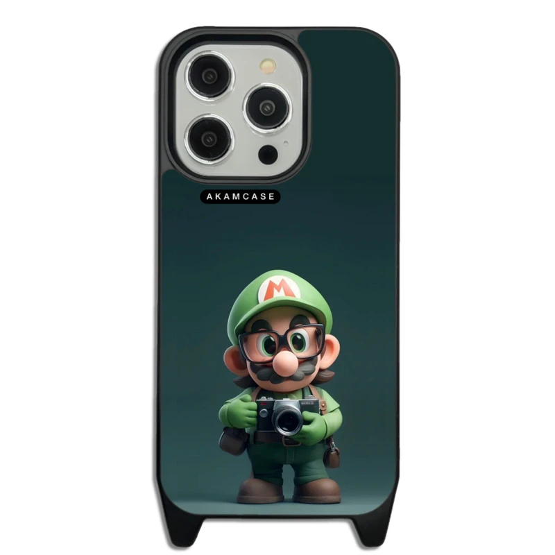 کاور آکام مدل AMC-WLA15PRO-SUPER MARIO6 مناسب برای گوشی موبایل اپل iPhone 15 Pro