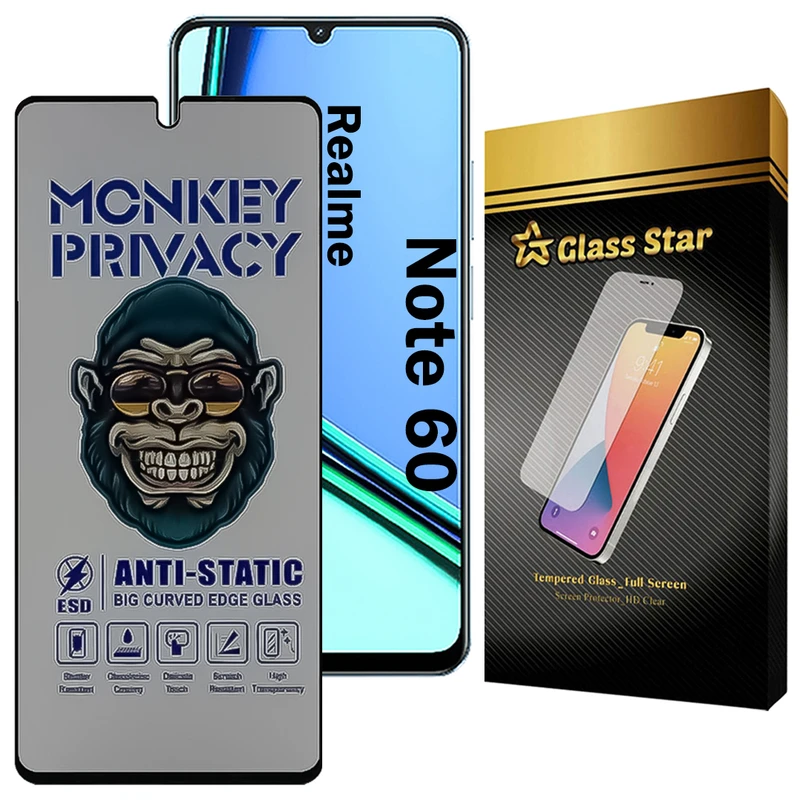 محافظ صفحه نمایش گلس استار مدل AMPG مناسب برای گوشی موبایل ریلمی Note 60