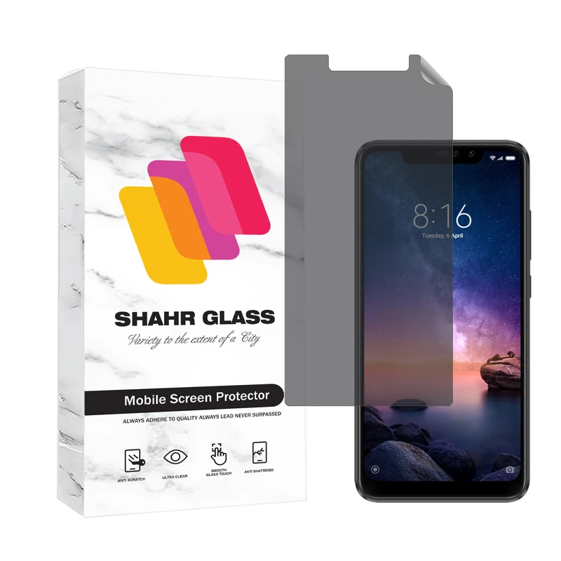  محافظ صفحه نمایش شهر گلس مدل NAPRIFRSH مناسب برای گوشی موبایل شیائومی Note 6 Pro