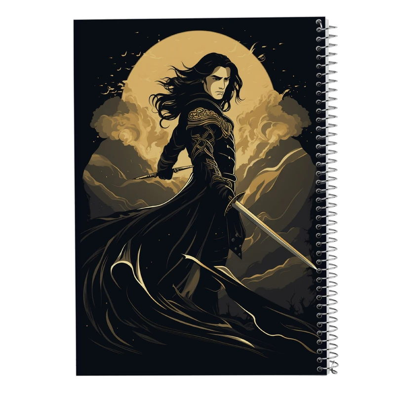 دفتر مشق 50 برگ مدوپد مدل  ارباب حلقه ها The Lord of the Rings کد DF2991