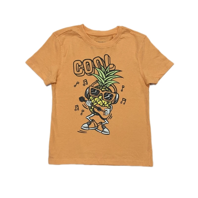 تی‌شرت آستین کوتاه یقه گرد بچگانه پیریمارک مدل آناناس