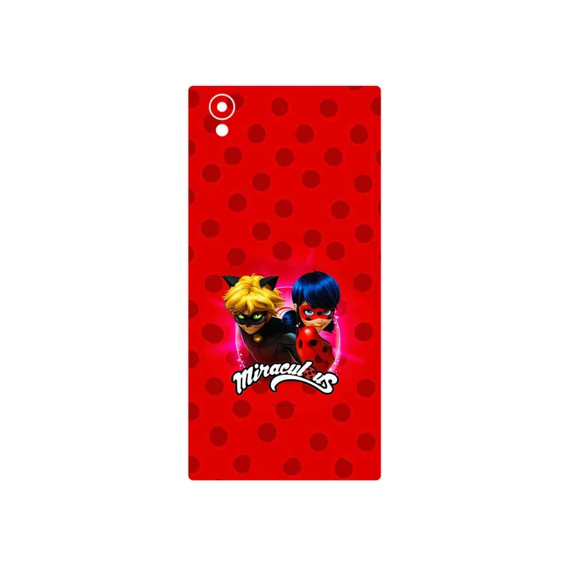 برچسب پوششی ماهوت مدل Ladybug and Cat Noir مناسب برای گوشی موبایل سونی Xperia L1