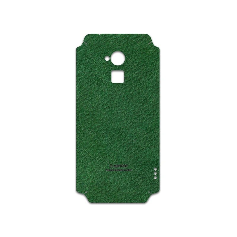 برچسب پوششی ماهوت مدل Green-Leather مناسب برای گوشی موبایل اچ تی سی One Max