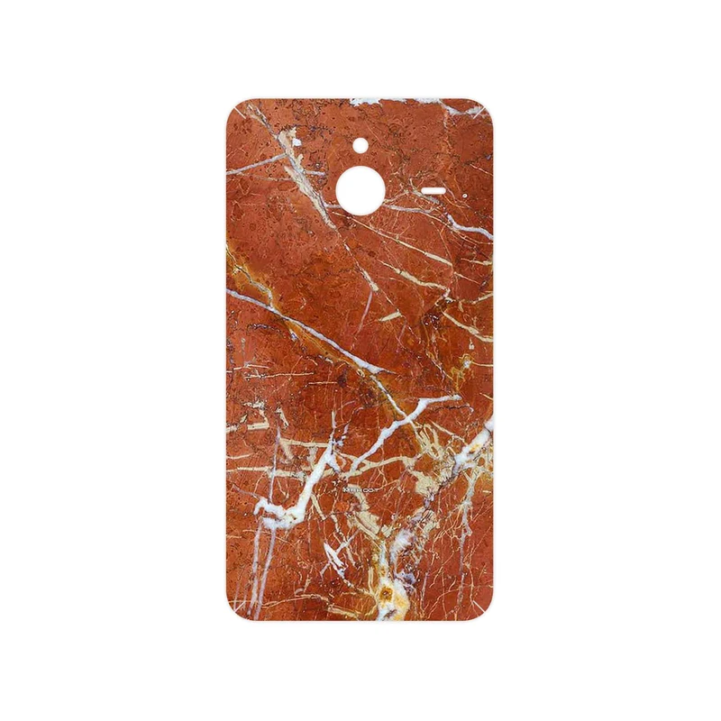 برچسب پوششی ماهوت مدل Red Marble مناسب برای گوشی موبایل مایکروسافت Lumia 640 XL