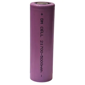 باتری لیتیوم یون قابل شارژ دی ام سل مدل DM-21700-5000 ظرفیت 5000 میلی‌ آمپر ساعت