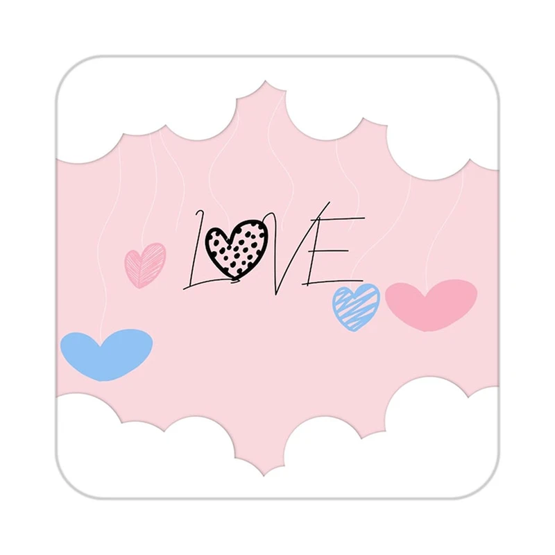 زیر لیوانی کاکتی طرح عاشقانه مدل mp40546