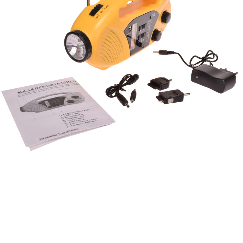 رادیو جی اس اف سولار مدل rchy 898