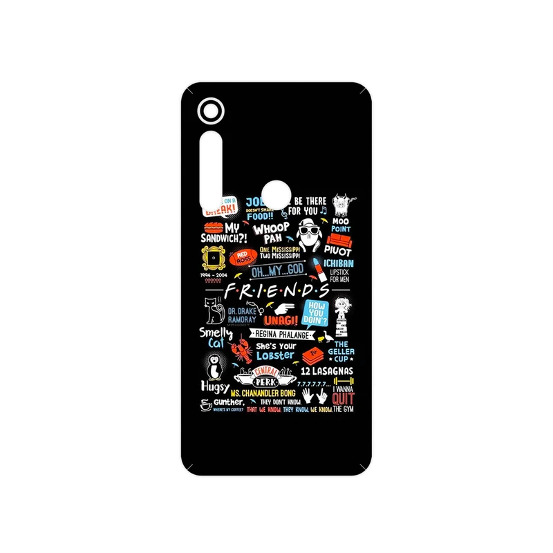 برچسب پوششی ماهوت مدل Friends 2 مناسب برای گوشی موبایل موتورولا One Macro