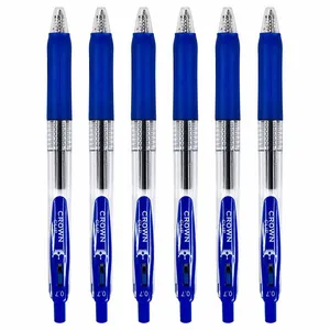 روان نویس کراون مدل Clip بسته 6 عددی