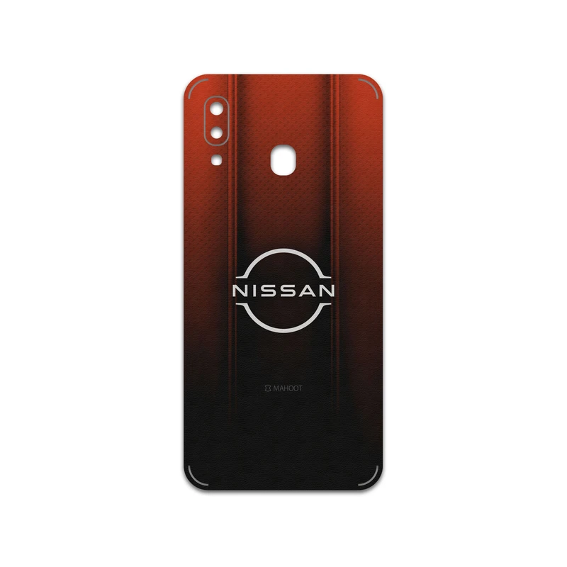برچسب پوششی ماهوت مدل Nissan مناسب برای گوشی موبایل سامسونگ Galaxy A20