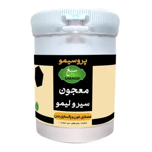 معجون سیر و لیمو پاکسازی بدن سبغ - 250 گرم
