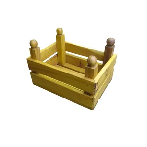 میوه خوری چوبی مدل سبد کد 3