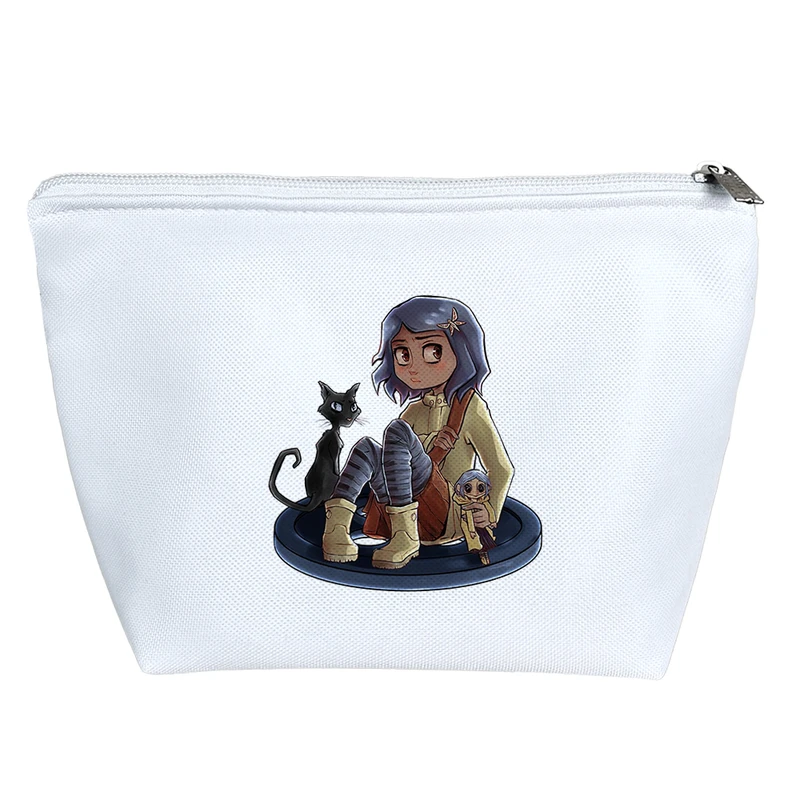 کیف لوازم آرایش دخترانه خندالو مدل انیمیشن کورالاین کد 1684