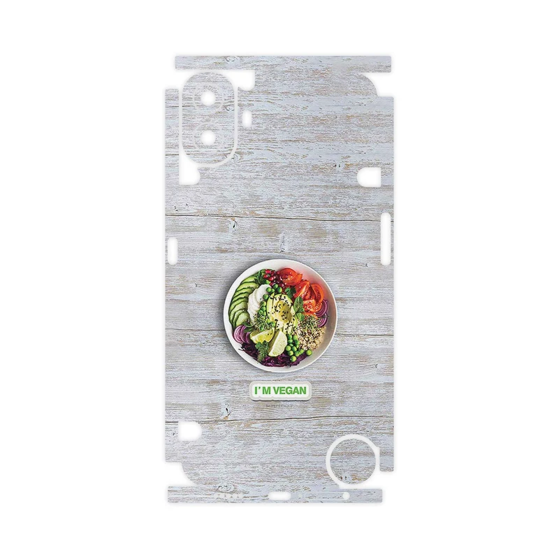 برچسب پوششی ماهوت مدل Im_vegan-FullSkin مناسب برای گوشی موبایل ناتینگ CMF Phone 1