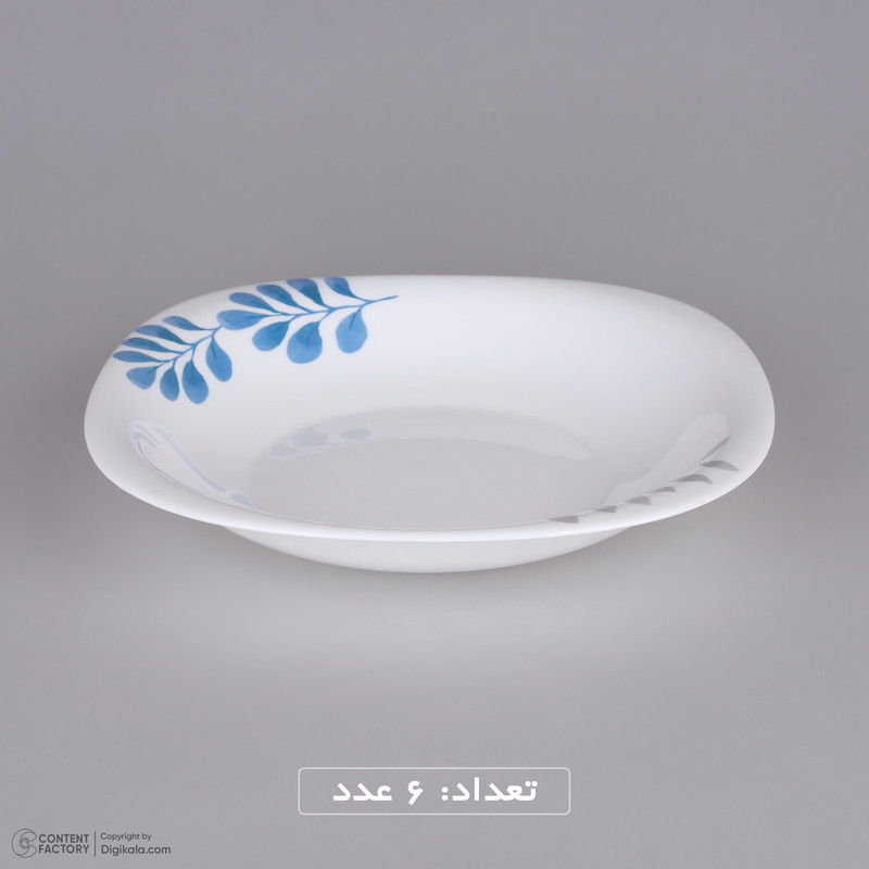 سرویس غذاخوری 25 پارچه گلدن اوپال مدل بن سای کد Carine