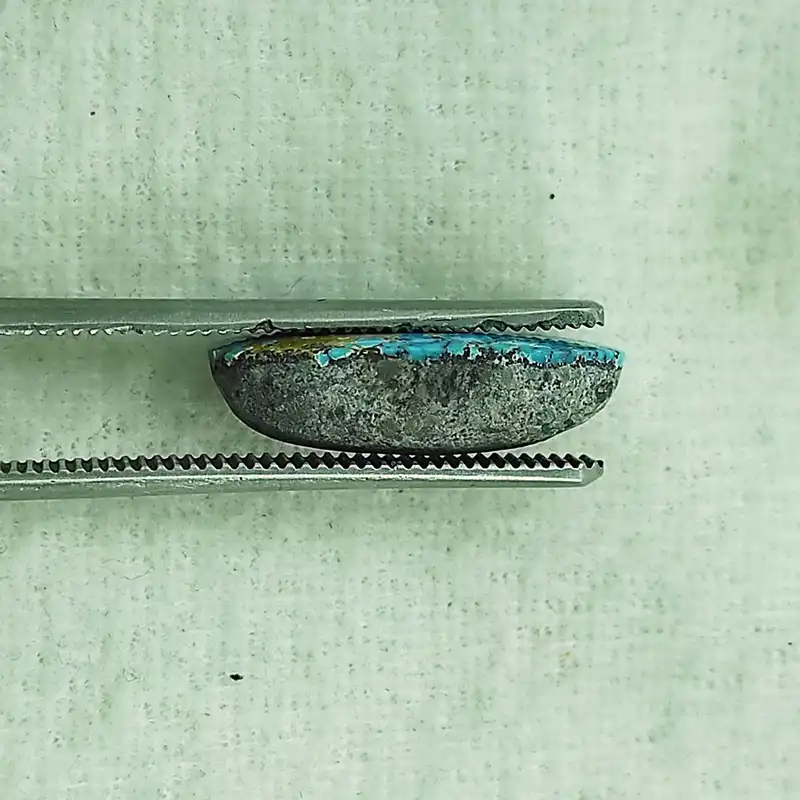 سنگ فیروزه نیشابور سلین کالا مدل گرد کد pc4-1