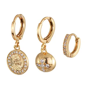 گوشواره زنانه وای اس ایکس مدل rr664 بسته سه عددی