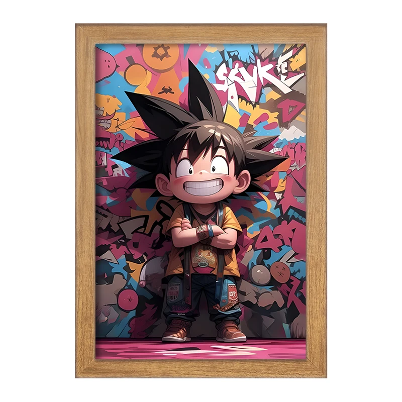 تابلو خندالو مدل انیمه دراگون بال (Dragon Ball) کد F12019