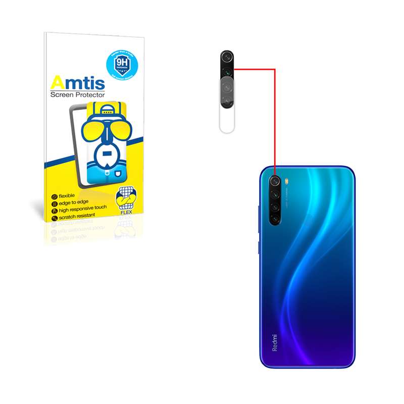 محافظ لنز دوربین امتیس مدل note8t مناسب برای گوشی موبایل شیائومی NOTE 8T