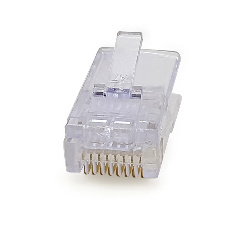 سوکت شبکه CAT5 مدل 8P8C بسته 50 عددی  عکس شماره 3