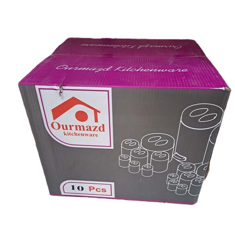 سرویس آشپزخانه 16 پارچه اورمزد مدل گل رز سرویس آشپزخانه 16 پارچه اورمزد مدل گل رز