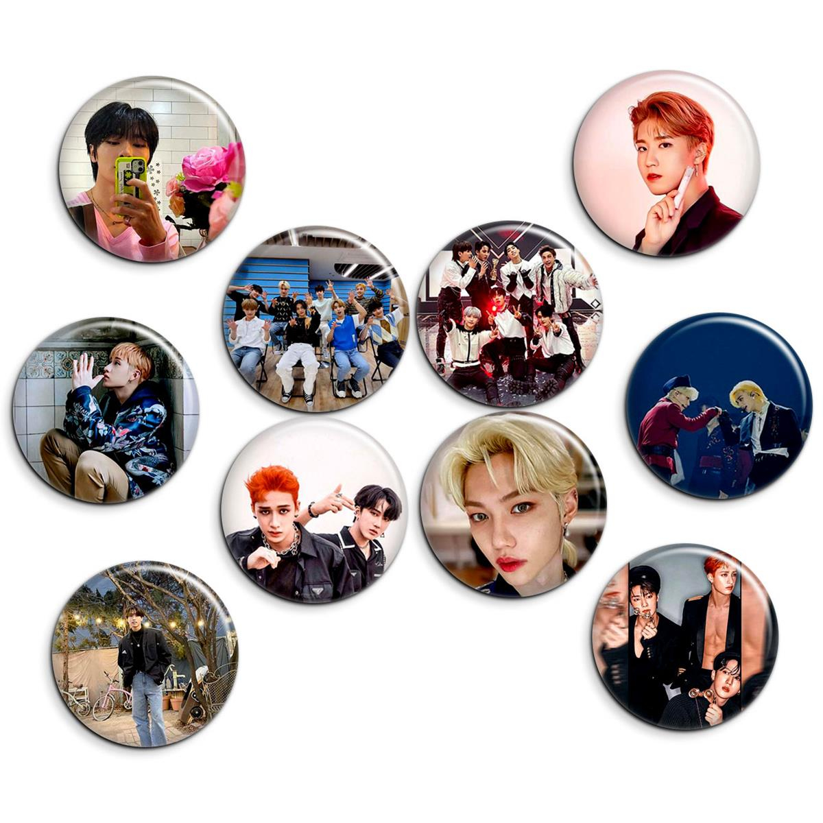 پیکسل پرمانه طرح straykids کد pmg.5680 مجموعه 10 عددی