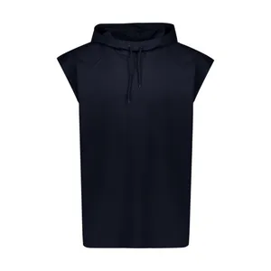 تاپ کلاه دار ورزشی مردانه مدل 01 رنگ مشکی