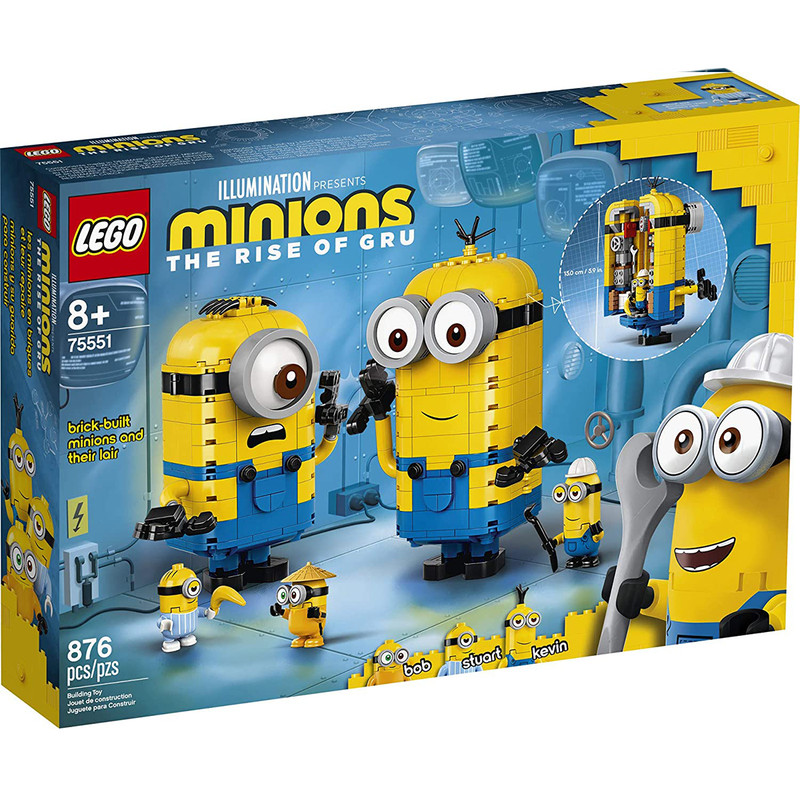 لگو مدل Brick-Built Minions کد 75551