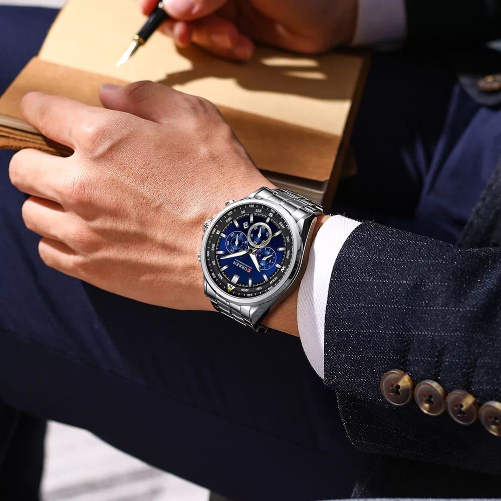 ساعت مچی عقربه‌ای مردانه کوارتز کورن مدل 8399 -  - 4