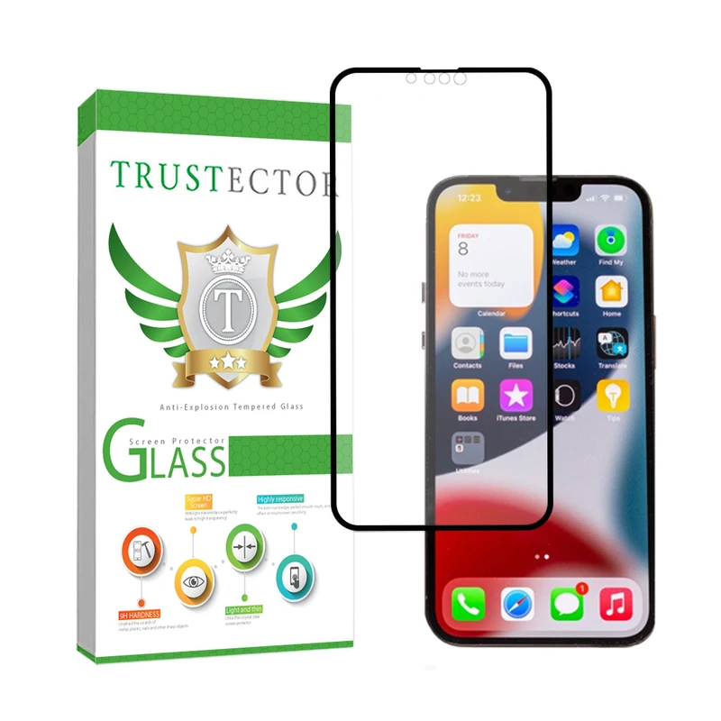  محافظ صفحه نمایش سرامیکی مات تراستکتور مدل MCERAMT مناسب برای گوشی موبایل اپل iPhone 13 Pro Max