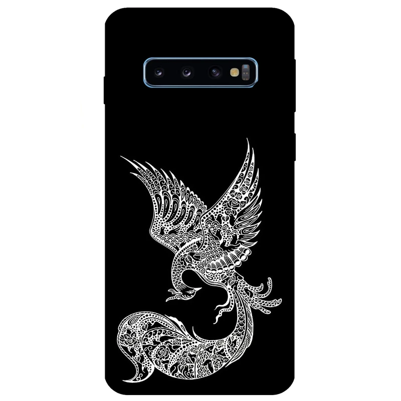 کاور مگافون طرح ققنوس مدل 1629 مناسب برای گوشی موبایل سامسونگ Galaxy S10