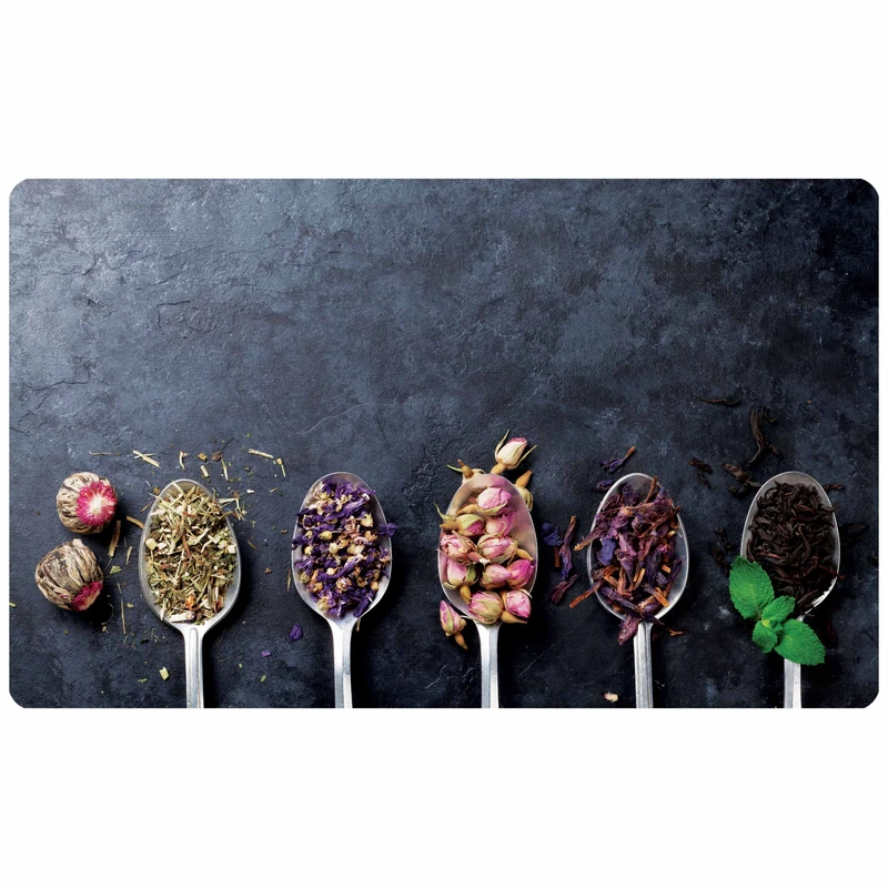پادری مدل سه لایه طرح قاشقی کد 1630 سایز 75x45 سانتی متر