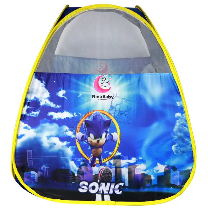چادر بازی کودک نینا بی بی مدل سونیک خارپشت کد 456