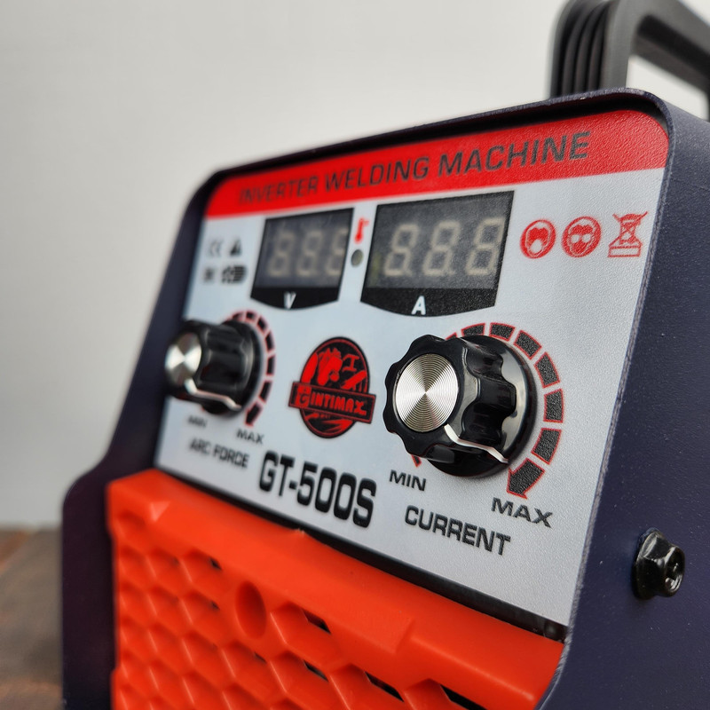 دستگاه جوشکاری 500 آمپر صنعتی اینتیمکث طرح دو ولوم