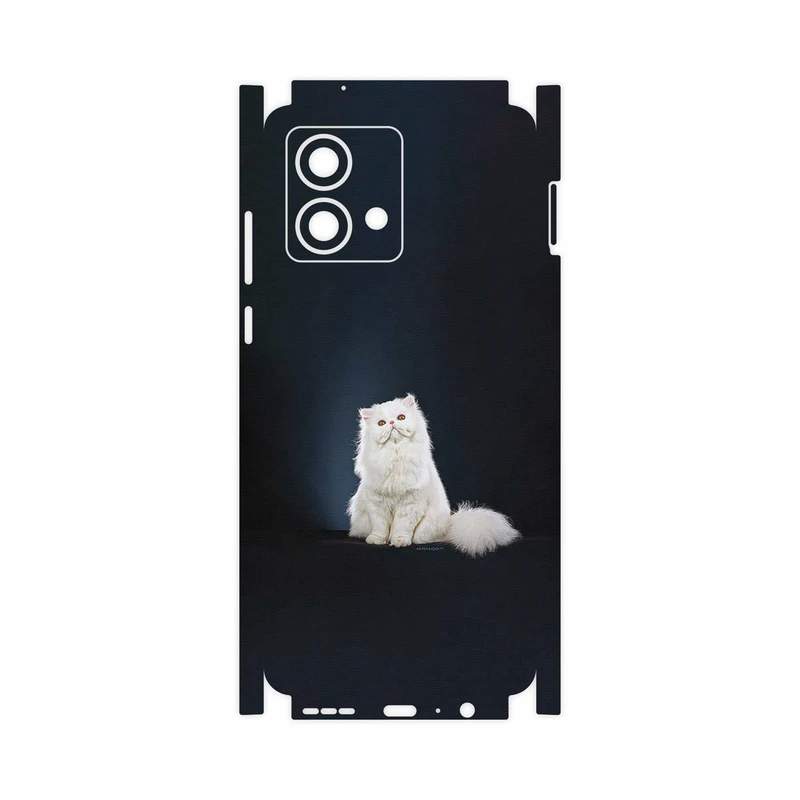 برچسب پوششی ماهوت مدل Persian_cat-FullSkin مناسب برای گوشی موبایل موتورولا Moto G84