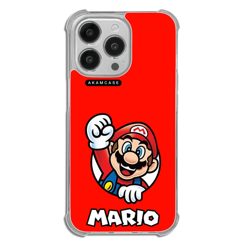 کاور آکام مدل AMCWTA13PRO-SUPER MARIO12 مناسب برای گوشی موبایل اپل iPhone 13 Pro