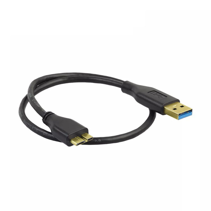 کابل هارد USB3.0 بافو مدل AM-MB3-GLD-50 طول 0.5 متر