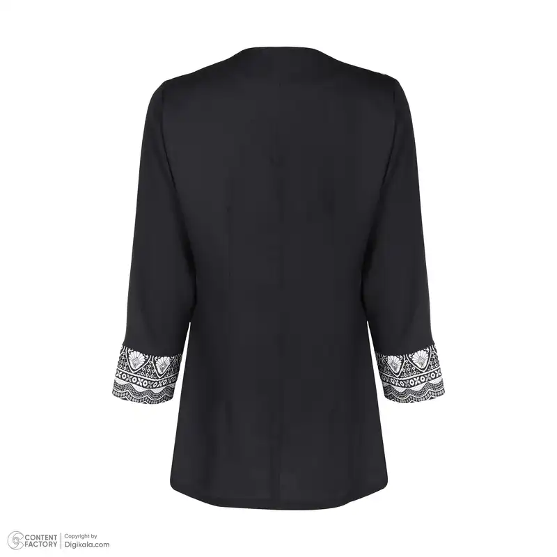 مانتو زنانه مدل شانتون گل و خط