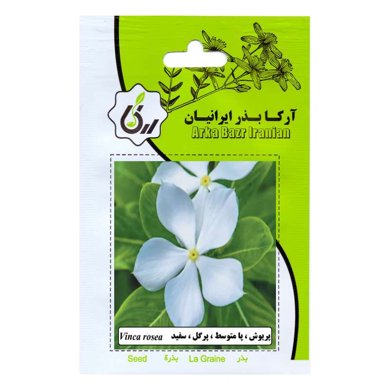 بذر پریوش پا متوسط پرگل سفید آرکا بذر ایرانیان مدلC44