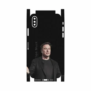 MAHOOT Elon Musk-FullSkin Cover Sticker for Apple iPhone XS