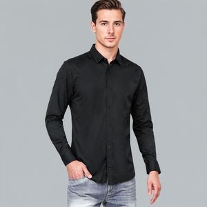 پیراهن آستین بلند مردانه مدل bn03