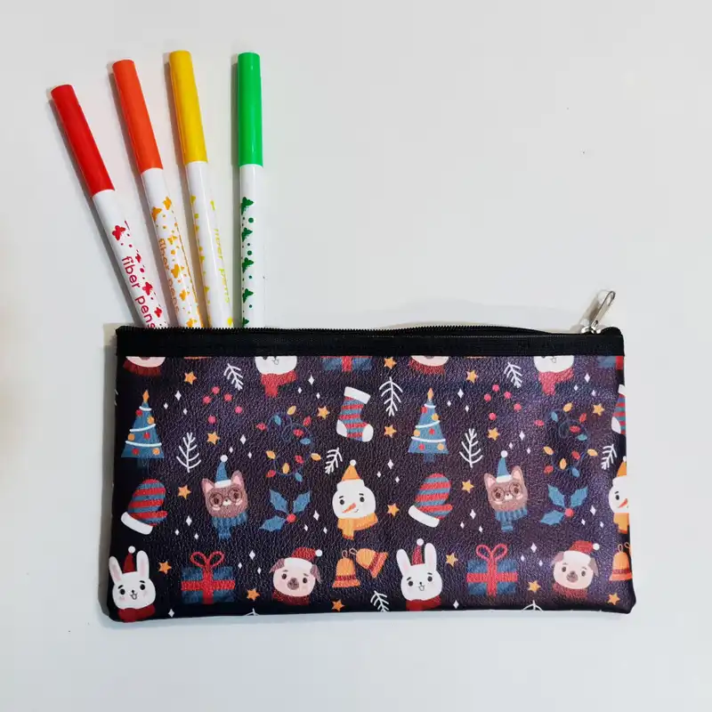 جامدادی طرح حیوانات کریسمس مدل PSA140909